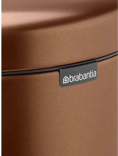 Стоманено кошче за боклук с педал в бронзов цвят 30 l NewIcon – Brabantia