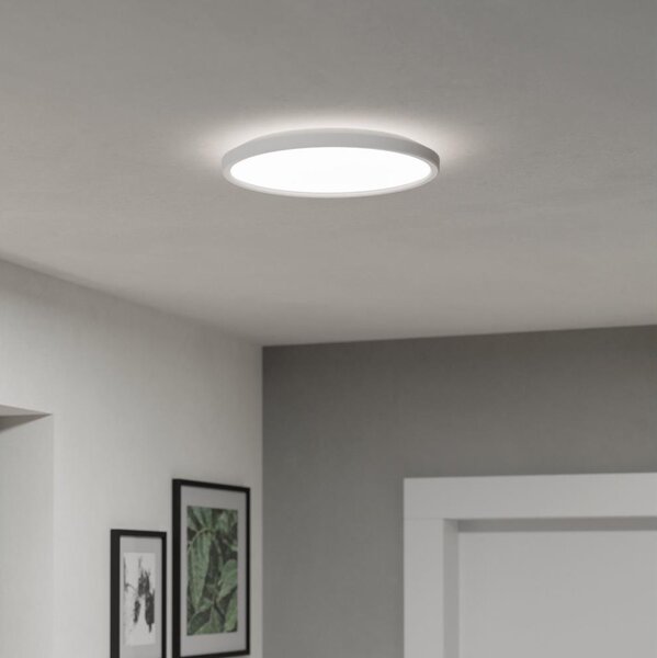 Eglo 901446 -LED Плафон за баня ROVITO 13,9W/230V Ø 30 см IP44 бял