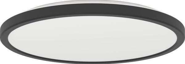 Eglo 901438-LED баня таванно осветление ROVITO 13,9W/230V Ø30cm IP44 черно