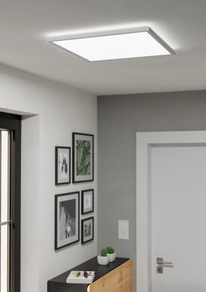 Eglo 901452 - LED Плафон за баня ROVITO 17W/230V 50x50 см IP44 бял