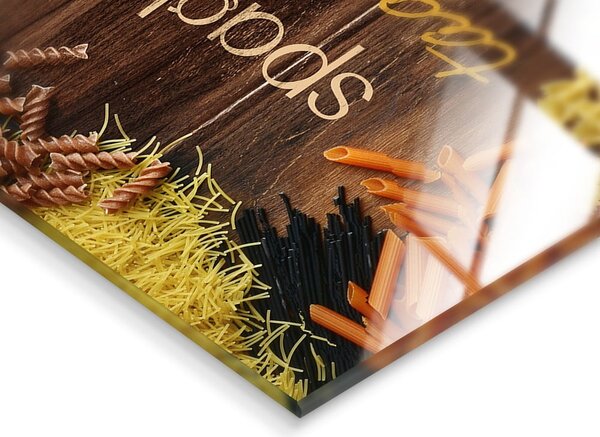 Картина върху стъкло 30x30 cm Pasta – Styler