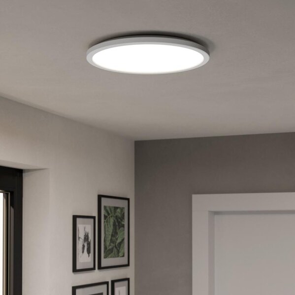 Eglo 901472 -LED RGBW Димируема лампа за баня ROVITO 18,5W/230V Ø 38,9 см IP44 бял