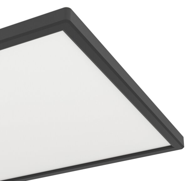 Eglo 901469-LED RGBW Димируема лампа за баня ROVITO-Z 17,2W/230V 30x57 см IP44 черен