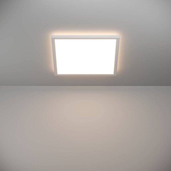 Eglo 901461-LED Димируема лампа за баня ROVITO-R 17,6W/230V 39x39 см IP44 бял + д.у