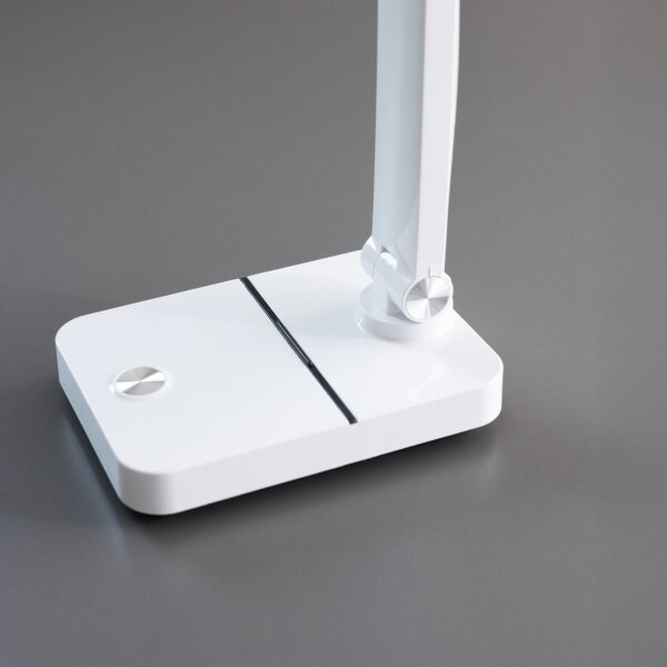 Zuma Line 1949-WH-LED LED настолна лампа 8W, 1200 mAh, 3000/4500/6000K, бяла