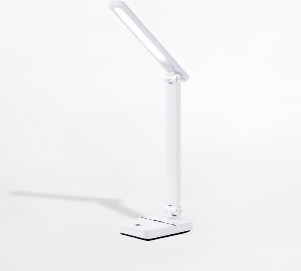 Zuma Line 1949-WH-LED LED настолна лампа 8W, 1200 mAh, 3000/4500/6000K, бяла