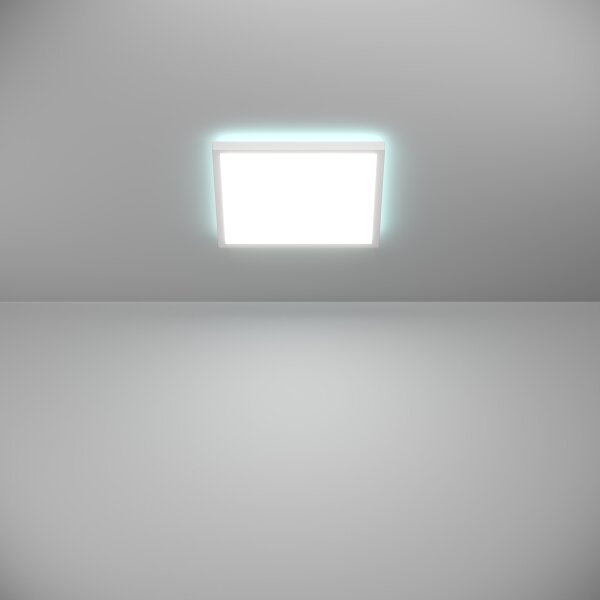 Eglo 901474 -LED RGBW Димируем баня Осветление ROVITO-Z 13,4W/230V 29x29 см IP44 бял
