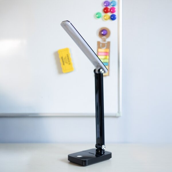 Zuma Line 1949-BK-LED LED настолна лампа 8W, 1200mAh, 3000/4500/6000K, черна
