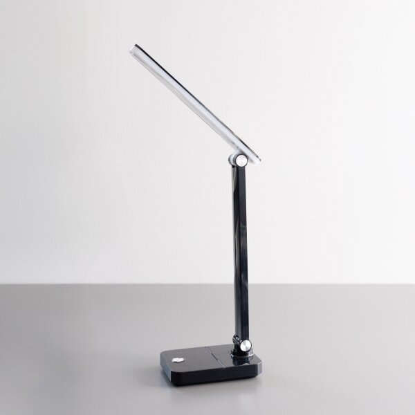 Zuma Line 1949-BK-LED LED настолна лампа 8W, 1200mAh, 3000/4500/6000K, черна
