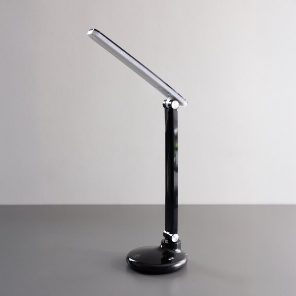 Zuma Line 1913-BK-LED LED настолна лампа 6W, 1200mAh, 3000/4500/6000K, черна