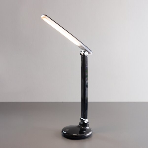 Zuma Line 1913-BK-LED LED настолна лампа 6W, 1200mAh, 3000/4500/6000K, черна