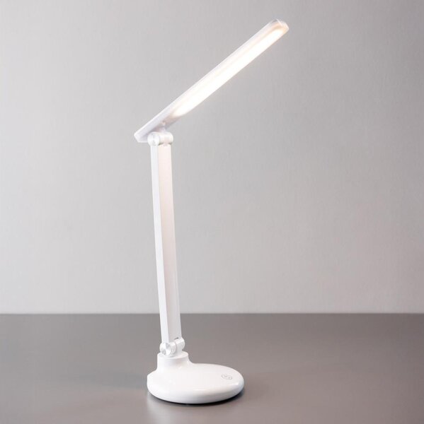 Zuma Line 1913-WH-LED LED настолна лампа 6W, 1200 mAh, 3000/4500/6000K, бяла