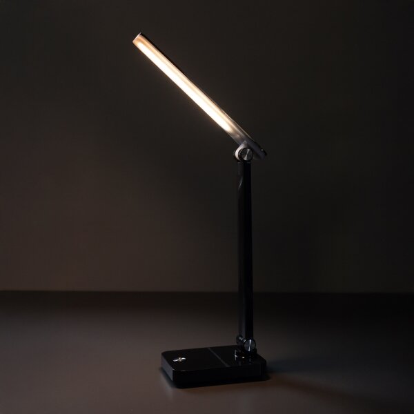 Zuma Line 1949-BK-LED LED настолна лампа 8W, 1200mAh, 3000/4500/6000K, черна