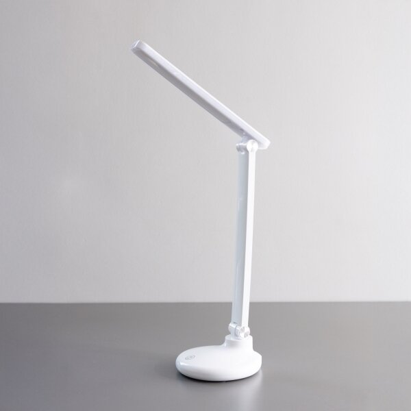 Zuma Line 1913-WH-LED LED настолна лампа 6W, 1200 mAh, 3000/4500/6000K, бяла