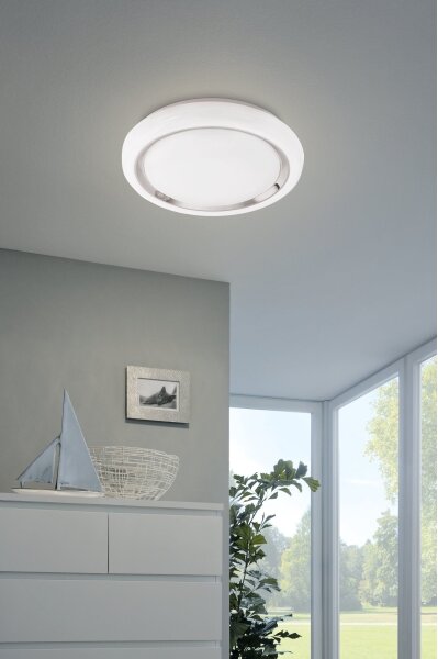 Eglo 33254-LED RGBW Димируемо таванно осветително тяло CAPASSO-C LED/17W/230V Ø34 см