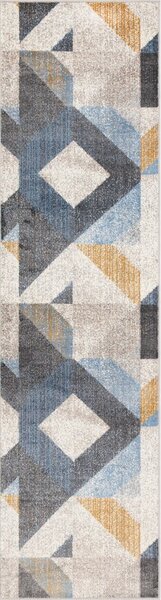 Светлосива пътека 80x300 cm Soft Halleby – FD