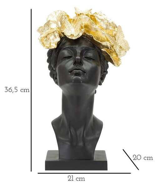 Статуетка от полирезин 36,5 cm Woman With Butterfly – Mauro Ferretti