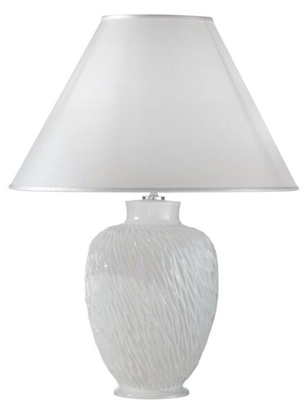 Kolarz A1340.71 - Настолна лампа CHIARA 1xE27/100W/230V бяла ⌀ 40см