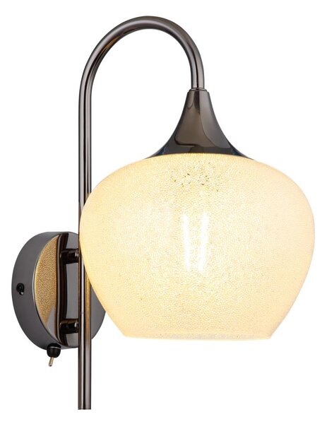 Globo 15548WK - Аплик MAXY 1xE27/40W/230V бял/антрацит