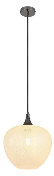 Globo 15548H1K - Пендел MAXY 1xE27/40W/230V Ø 29 см бял/антрацит