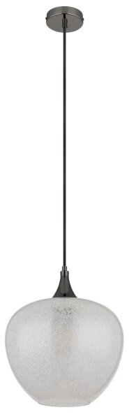 Globo 15548H1K - Пендел MAXY 1xE27/40W/230V Ø 29 см бял/антрацит