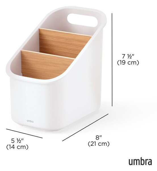 Поставка за кухненски прибори от рециклирана пластмаса Bellwood – Umbra