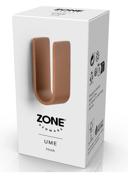 Стенна метална кука в теракотен цвят Ume – Zone