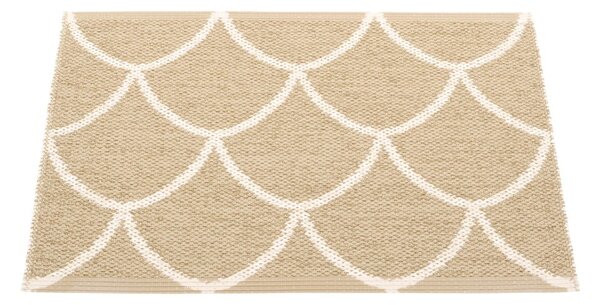 Бежов килим за открито и закрито 70x50 cm Kotte Sand – Pappelina