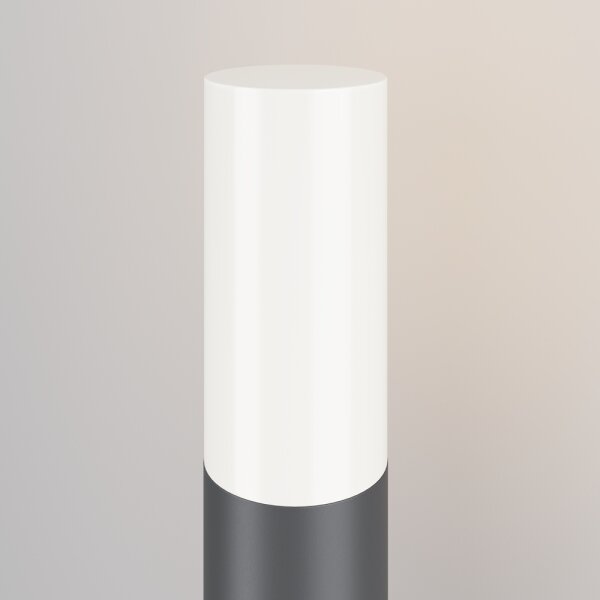 Maytoni O418FL-01GR1 - Екстериорна лампа WILLIS 1xE27/60W/230V 80 cm IP54 антрацит
