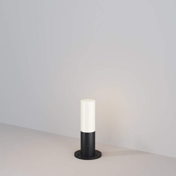 Maytoni O418FL-01B - Екстериорна лампа WILLIS 1xE27/60W/230V 30 cm IP54 черен