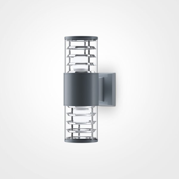 Maytoni O576WL-02GR - Екстериорен аплик BRONX 2xE27/60W/230V IP54 антрацит