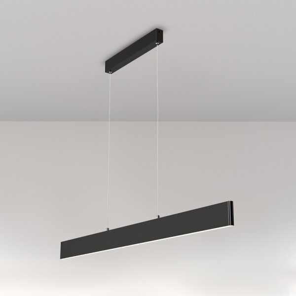 Maytoni P010PL-L30B4K- LED Пендел STEP LED/30W/230V 4000K 118,5 см черен