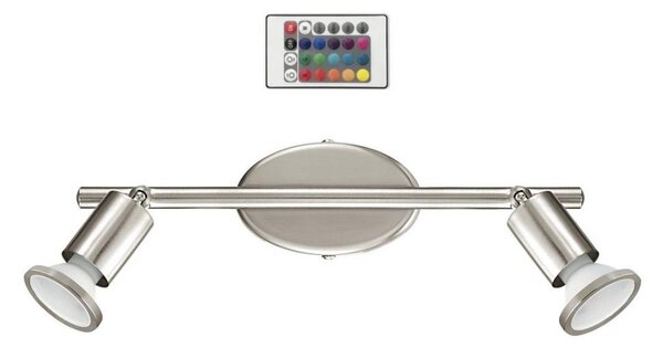 Eglo 75384 - LED Точково осветително тяло BUZZ-C 2xGU10/4W/230V