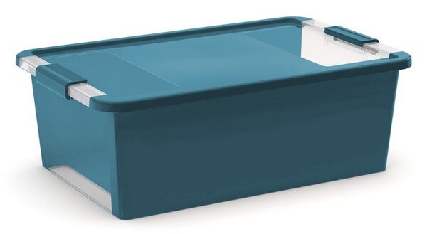 Пластмасова кутия за съхранение с капак петролена 55x35x19 cm Bi-Box – KIS