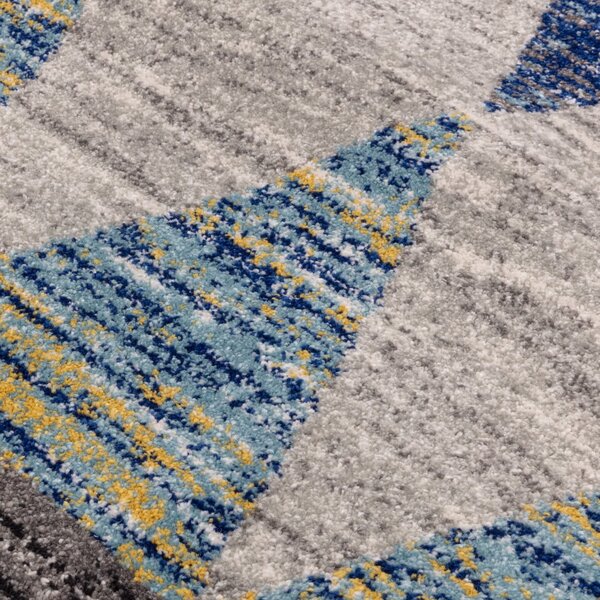 Син килим 120x170 cm Muse Harlequin Blue – Asiatic Carpets