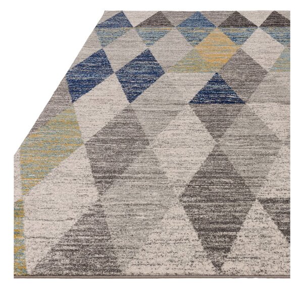 Син килим 120x170 cm Muse Harlequin Blue – Asiatic Carpets
