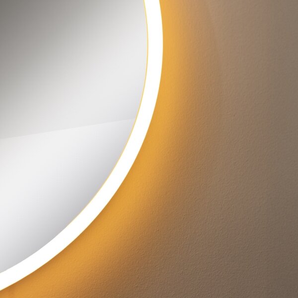 Zuma Line D2526-LED Баня огледало с подсветка 24W/230V 3000/4000/6000K IP44 бял/златист