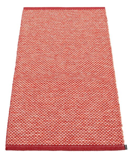 Червен килим за открито и закрито 60x125 cm Effi Dark Red – Pappelina