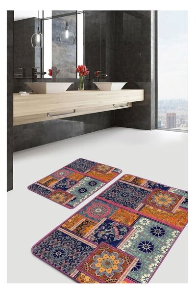 Кадифени килими за баня в комплект от 2 бр. 60x100 cm – Mila Home
