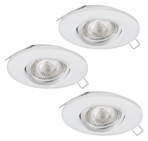 Eglo 95895 - К-кт 3x LED лампа за окачен таван PENETO 1 1xGU10-LED/3W/230V