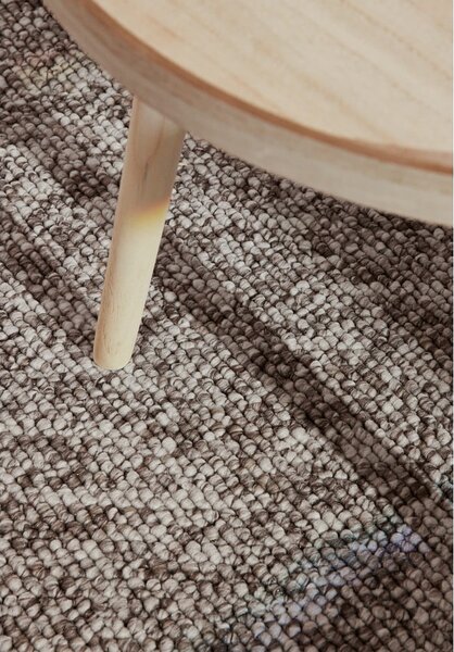 Сив килим подходящ за пране 120x170 cm Rocco Taupe – Elle Decoration