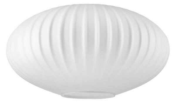 Резервно стъкло за полилей HARMA E27 17x30 см бял