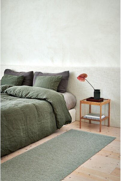 Светлозелена пътека за открито и закрито 70x300 cm Emm Sage – Pappelina