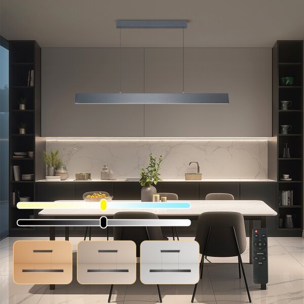 Brilagi - LED Димируем пендел SLIMLINE LED/40W/230V 3000-6000K антрацит + д.у