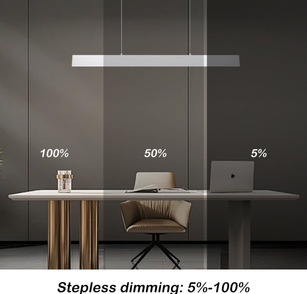 Brilagi - LED Димируем пендел SLIMLINE LED/40W/230V 3000-6000K бял + д.у