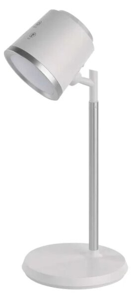 LED регулируема настолна лампа 4в1, 6W, 3.7V, 3000K/4000K/6500K, бяла