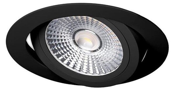 LED Лампа за окачен таван LED/6W/230V 3000K Ø 8,5 cm черен