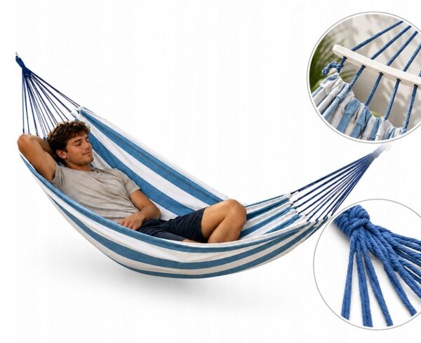 Хамак XXL за 2 души 250 x 150 см – товароносимост 150 кг
