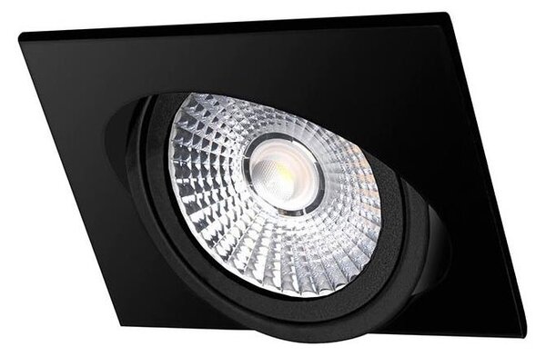 LED Лампа за окачен таван LED/6W/230V 3000K 8,5x8,5 cm черен
