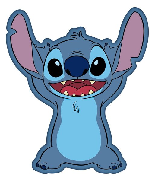 Детска възглавница от флийс 30x35 cm Lilo and Stitch – Jerry Fabrics